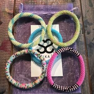 Sashka Co Beaded Bracelets Set of 5 B47